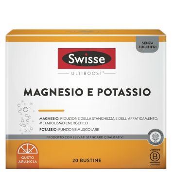 Swisse Ultiboost Magnesio e Potassio 20 Bustine