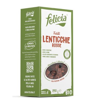 Felicia Bio Fusilli Lenticchie