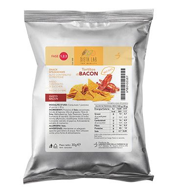 Dlab Tortitos al Bacon 30g
