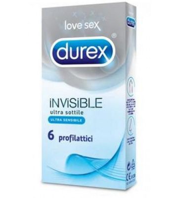 Durex Invisible 6 Pezzi