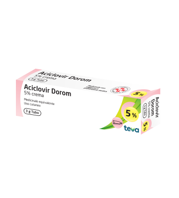 Aciclovir Dorom*crema 3g 5%