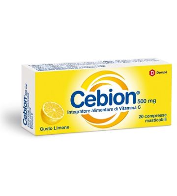 Cebion Mast Limone Vit c 20cpr