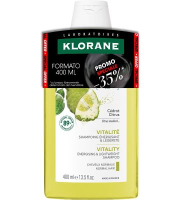 Klorane Shampoo Cedro 400 ml Black Friday