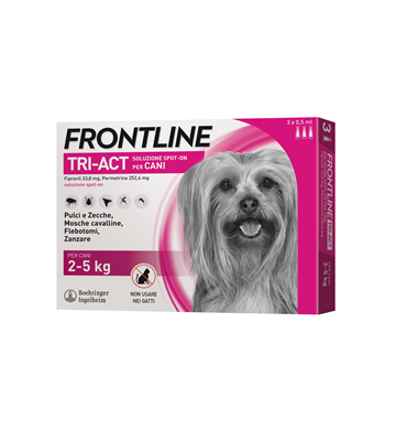 Frontline Tri-act*3pip 2-5kg