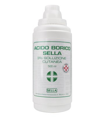 Acido Borico Sella*3% 500ml