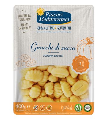 Piaceri Medit Gnoc Zucca 400g