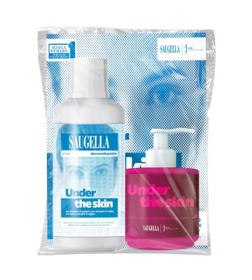 Saugella Under The Skin Bundle 1 Flacone 500 ml + 1 Flacone150 ml
