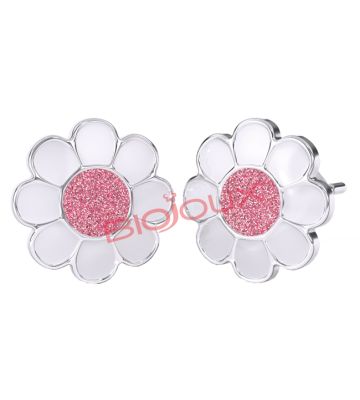 Bjt713 Orecchini Rose Flowe ss