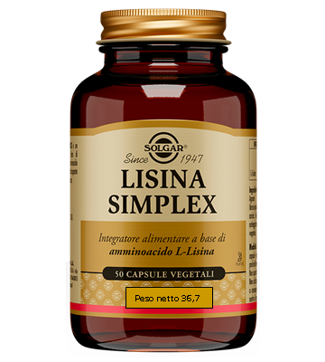Lisina Simplex 50cps Vegetali