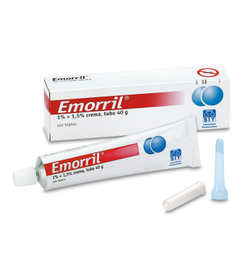 Emorril*crema 40g 1%+1,5%