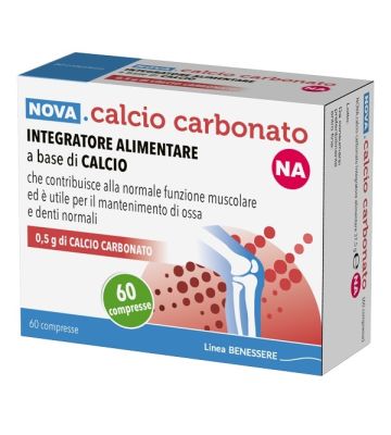 Nova Calcio Carb Na0,5g 60cpr