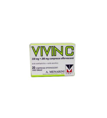 Vivin C*20cpr Eff 330mg+200mg