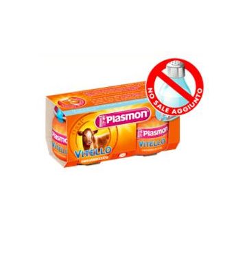 Plasmon Omog Vitello 80gx2pz