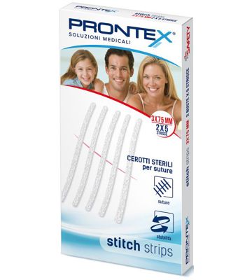 Prontex Stitch Strips 3x75 10p