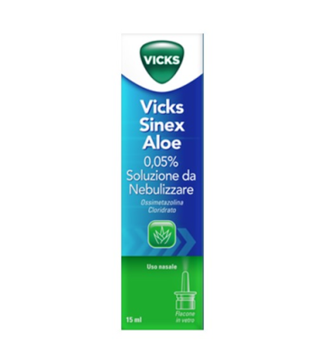 Vicks Sinex Aloe*neb 15ml0,05%