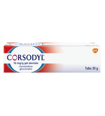 Corsodyl*gel Dent 30g 1g/100g