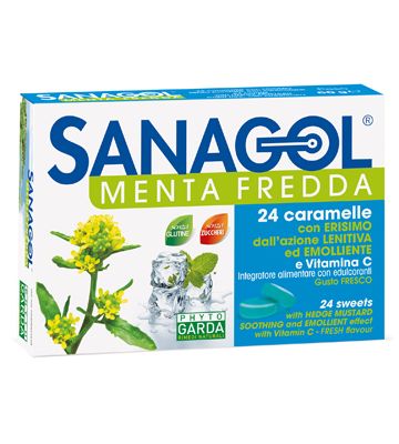 Sanagol Menta Fredda 24caramel