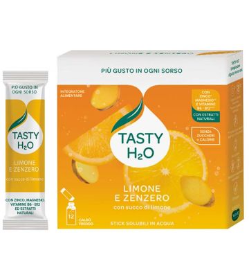 Tasty H2o Limone Zenzero 12 Stick