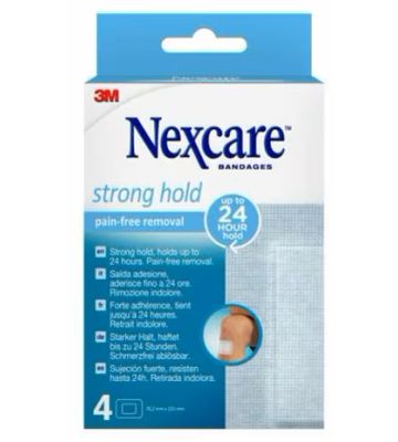 Nexcare Cer Strong Hold 4pz