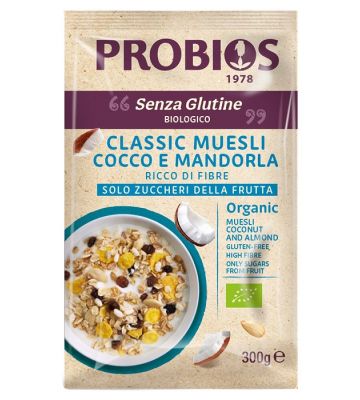 Probios Classic Muesli Cocco e Mandorla 300 g