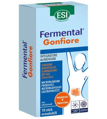 Esi Fermental Gonfiore 10 Stick Orosolubili