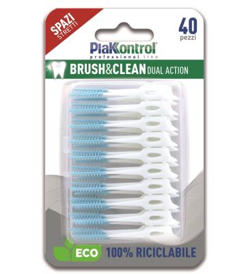Plakkontrol Brush&clean 40pz
