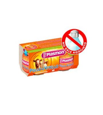 Plasmon Omog Vtl/pollo 80gx2pz