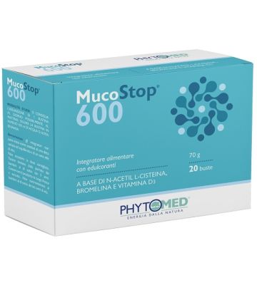 Mucostop 600mg 20bust
