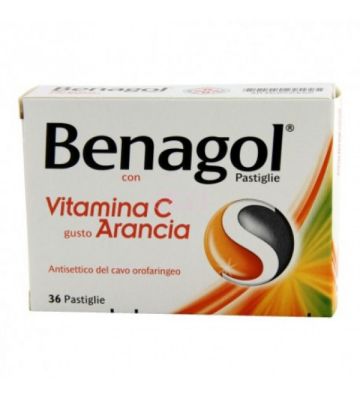 Benagol Vit C*36past Arancia