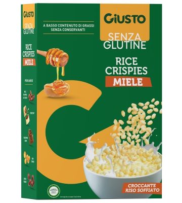 Giusto Senza Glutine Rice Crispies Miele 200 g