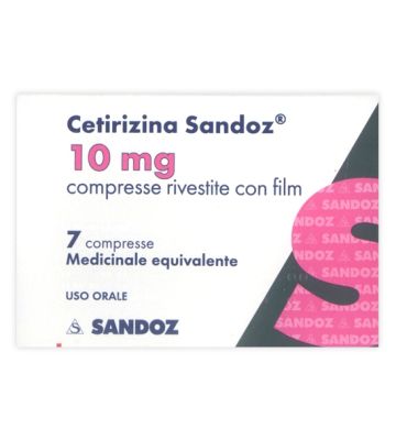 Cetirizina Sand*7cpr Riv 10mg