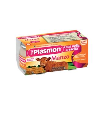 Plasmon Omog Manzo 4x80g