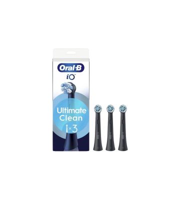 Oral-b io Ultimate Clean Testine Ricambio Black