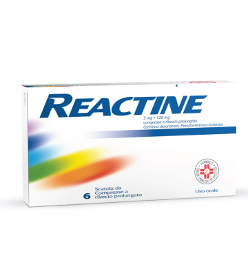 Reactine*6cpr 5mg+120mg rp