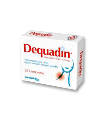 Dequadin*20cpr 0,25mg