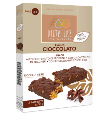 Dlab Crunch Cioccolato Barr 3p
