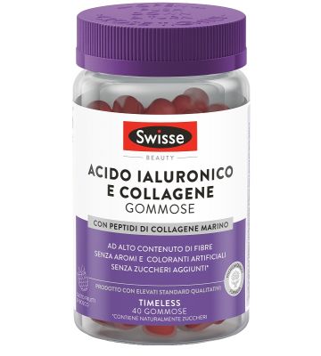 Swisse Acido Ialuronico & Collagene 40 Gommose