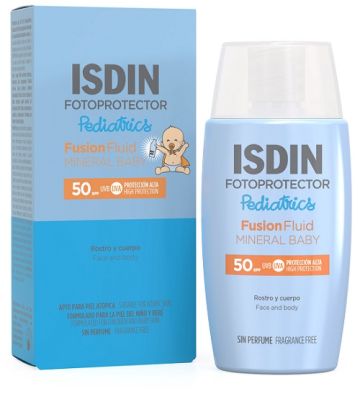 Isdin Mineral Baby Pediatrics Spf50 50 ml