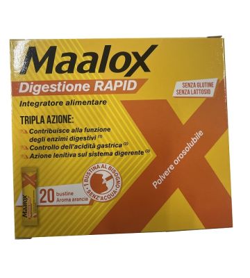 Maalox Digestione Rapid 20 Bustine da 2 g