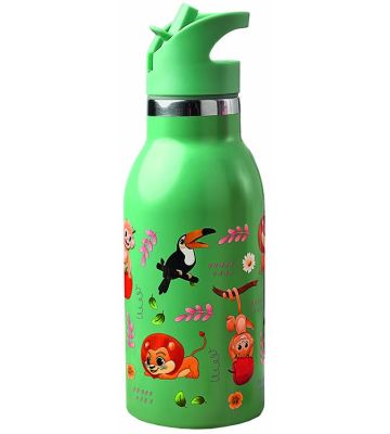 Neavita Bottiglia Termica Kids Acciaio Inox Colore Verde Capacità 350ml
