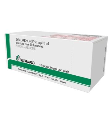 Decorenone*orale Soluz 10 Flaconcini 50 mg 10 ml