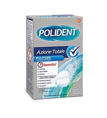 Polident Azione Totale 66cpr