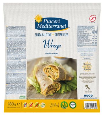 Piaceri Medit Piadina Wrap180g