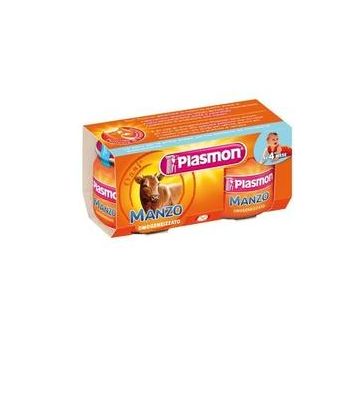 Plasmon Omog Manzo 80gx2pz