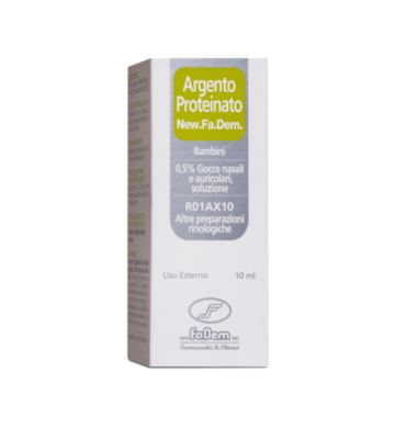 Argento Proteinato*0,5% 10ml