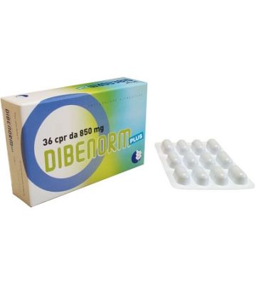 Dibenorm Plus 36cpr 850mg