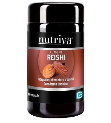 Nutriva Reishi 60 Capsule da 596 mg