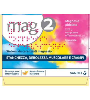 Mag 2*20cpr Eff 2,25g