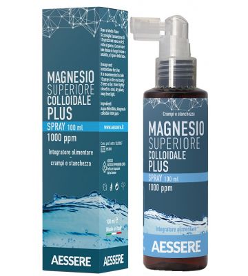 Magnesio Superiore Colloidale Plus Spray 1000 Ppm 100 ml