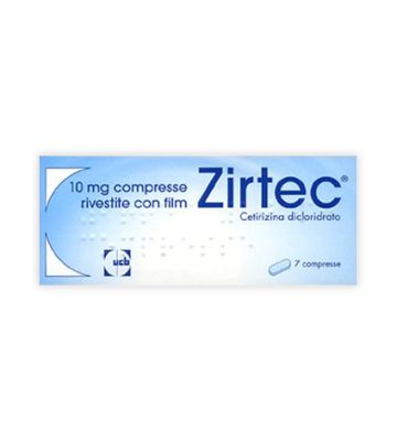 Zirtec*7cpr Riv 10mg